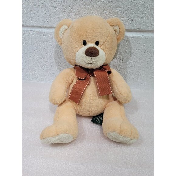 Russ Berrie Plushed Stuffed Teddy Bear BRADY Hard to Find Rare 10" - Picture 1 of 8